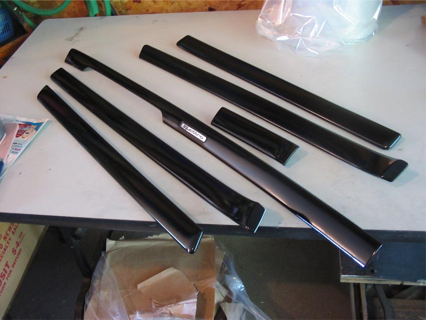 Anyone painted their trim Piano black?