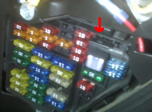 Fiat 500 Sport Fuse Box