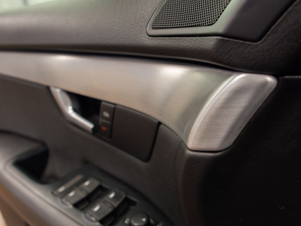 Brushed Aluminum Interior Trim Clearing