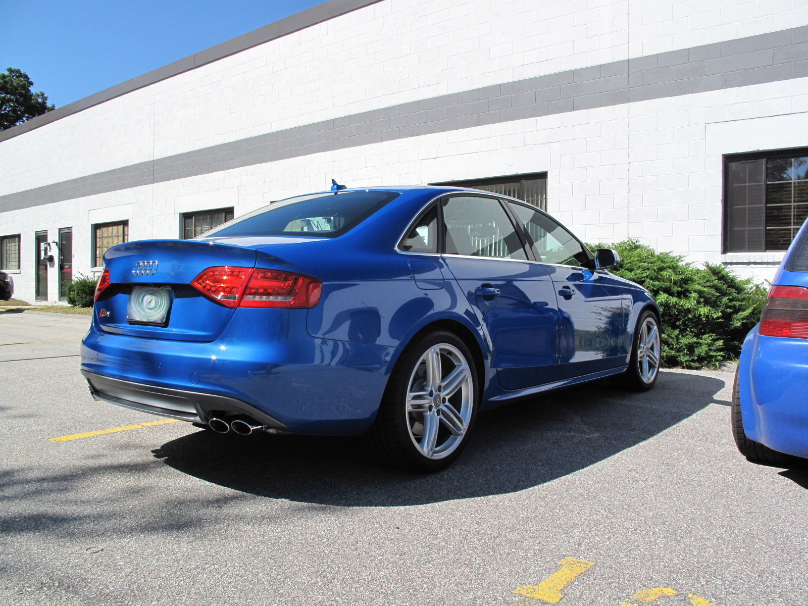 Audi A4 B8 Bleu Sprint