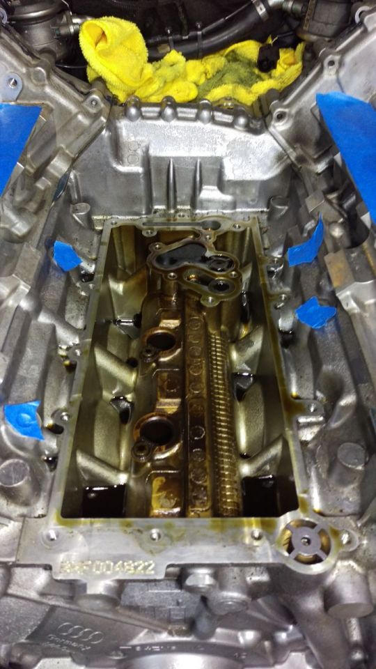 Timing chain rattle after check valve kit