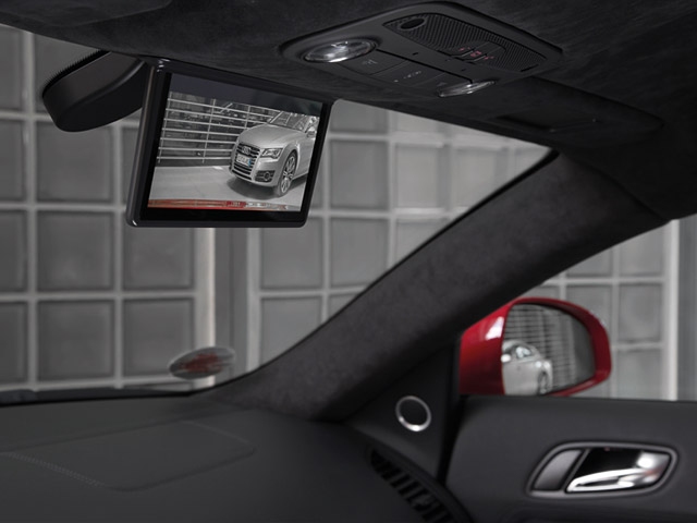 Audi a5 rear clearance view mirror