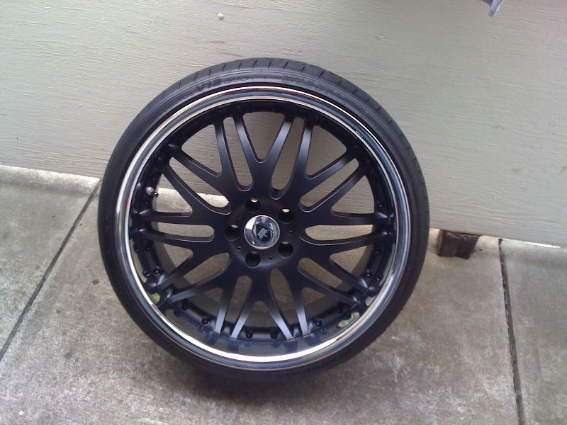 Looking for a black rim (matt?)