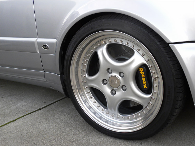 AP Racing / Adams Rotors BBK installed on the C4 S6 by 034 Motorsport