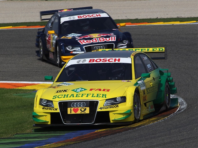 Title and 1-2-3-4-5-6 result for Audi at Valencia