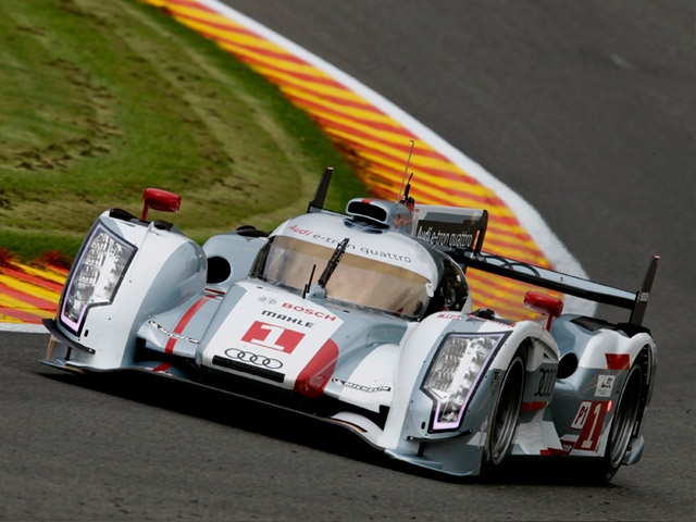 Audi 1-2-3-4 victory at Spa on premiere