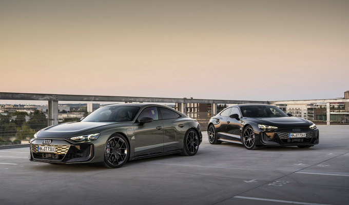 Audi's most powerful production vehicle: The new RS e-tron GT performance